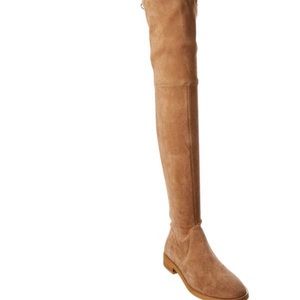 Stuart Weitzman Jocey Suede Over-the-knee Boots, size 7